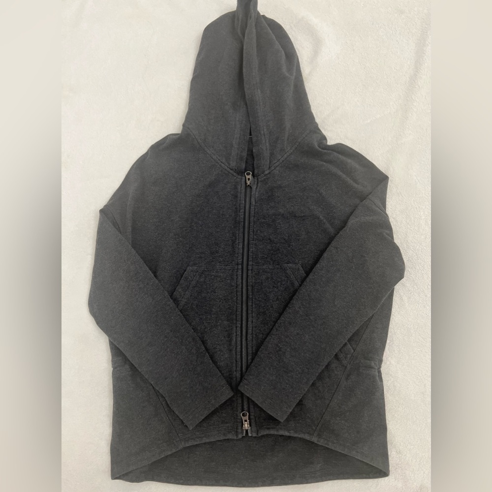 Lululemon dark gray zip up jacket